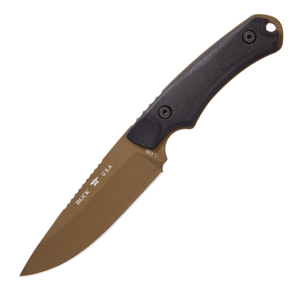Buck 663 Alpha Guide Backcountry Fixed Blade Knife at Swiss Knife Shop
