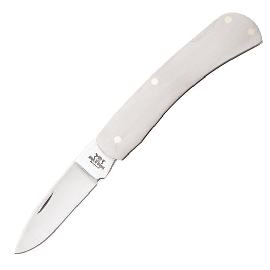 Bear and Son 125 Executive Stainless Steel Drop Point Lockback Knife at Swiss Knife Shop