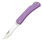 Bear and Son 137L Small Farmhand Purple Aluminum Lockback Knife