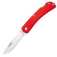Bear and Son 137L Small Farmhand Red Aluminum Lockback Knife