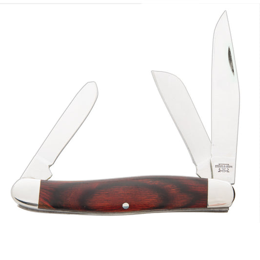 Bear and Son 247R Large Stockman Rosewood Slipjoint Knife