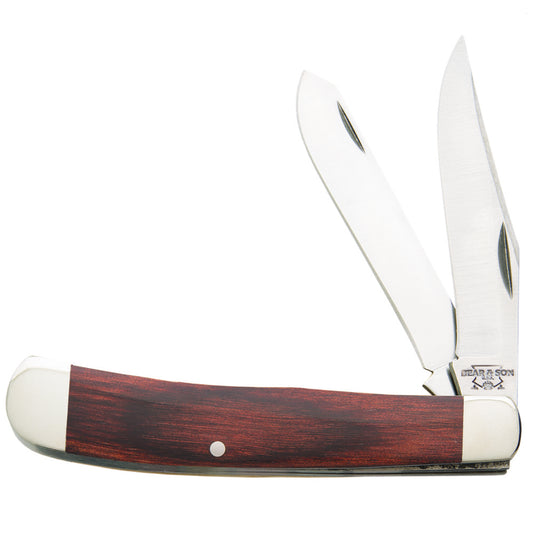 Bear and Son 254R Large Trapper Rosewood Slipjoint Knife at Swiss Knife Shop