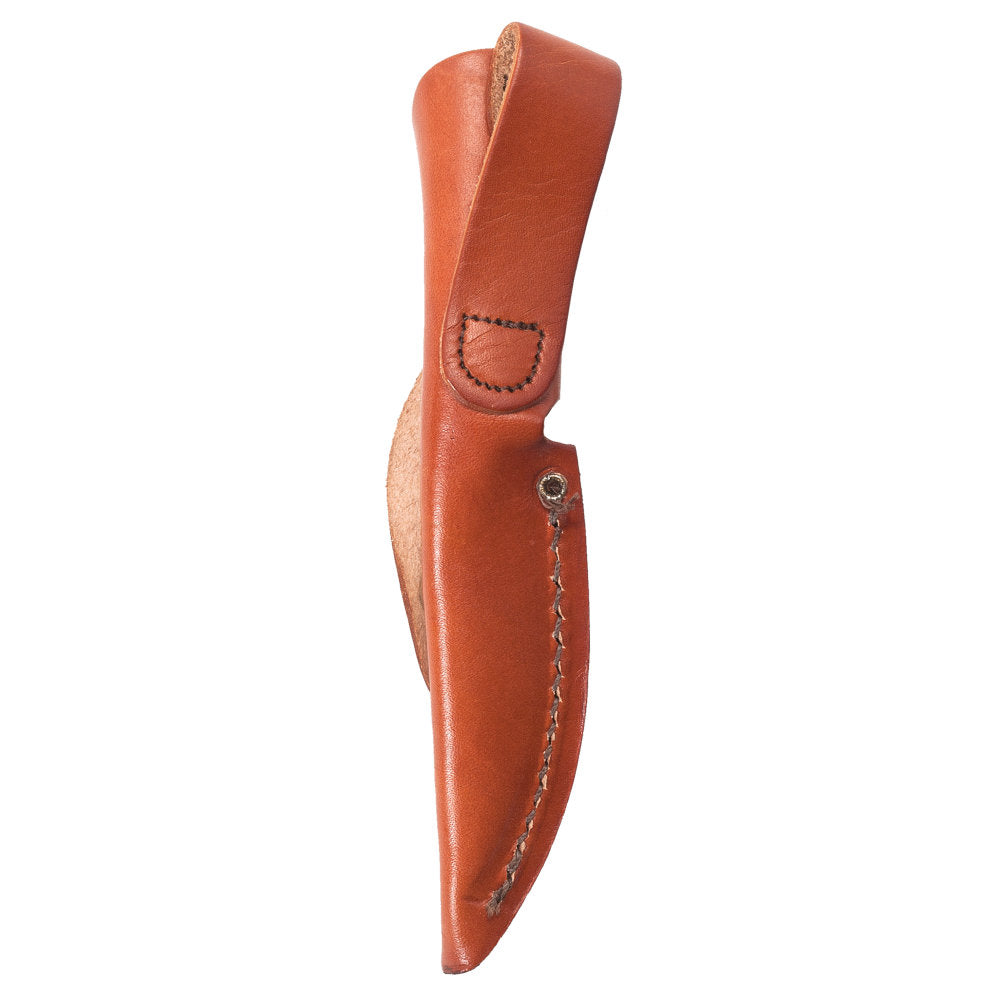 Case Mini FINN Hunter Fixed Blade Knife Leather Sheath Back