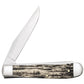 Case US Army Trapper Natural Bone Pocket Knife