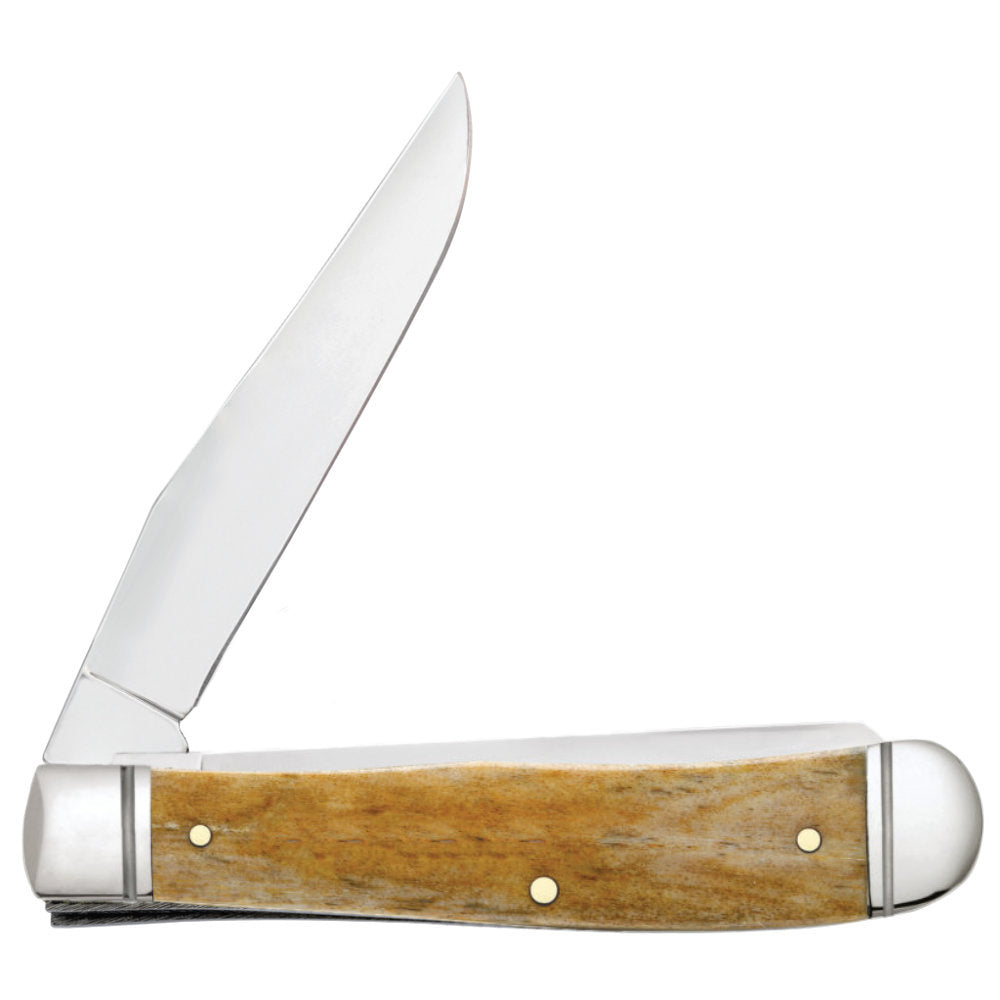 Case Trapper Smooth Antique Bone Pocket Knife