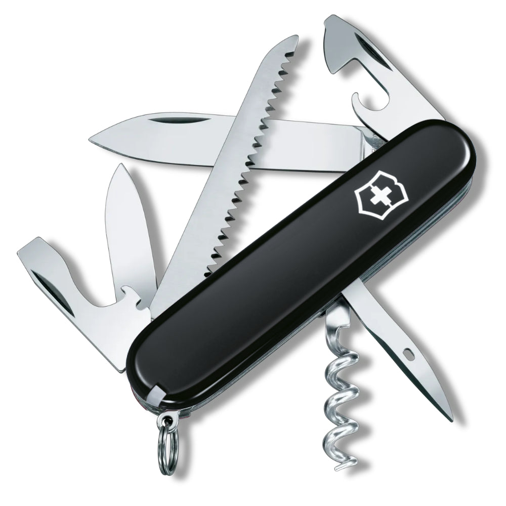Victorinox Camper Black Swiss Army Knife