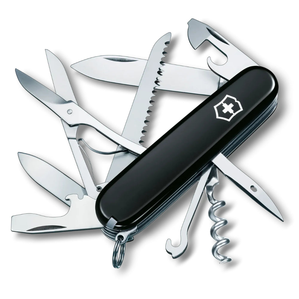 Victorinox Huntsman Black Swiss Army Knife