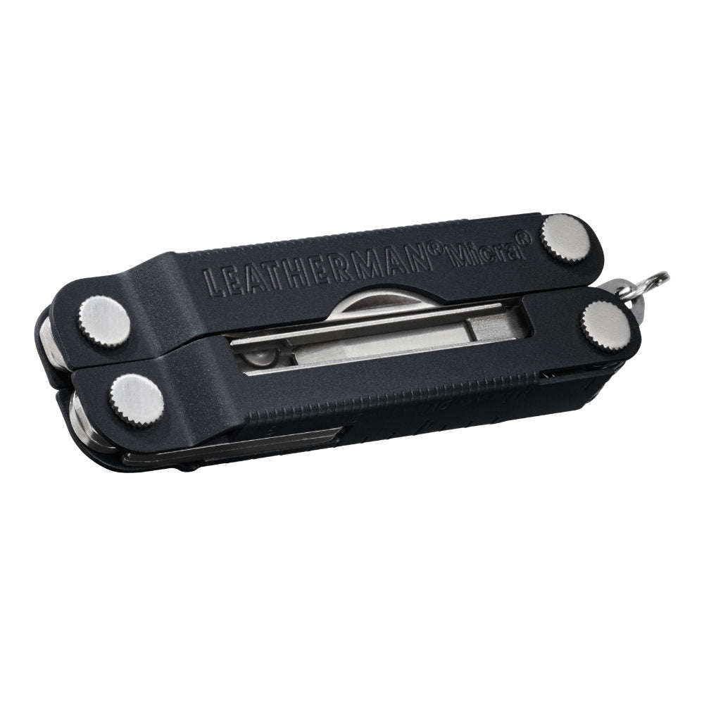 Leatherman Micra Black Keychain Multi-tool Closed View