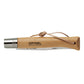 Opinel No.13 Giant Traditional Stainless Steel Folding Knife with Beech Handle Closed