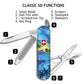 Victorinox Hawaiian Shirt Classic SD Designer Swiss Army Knife Functions