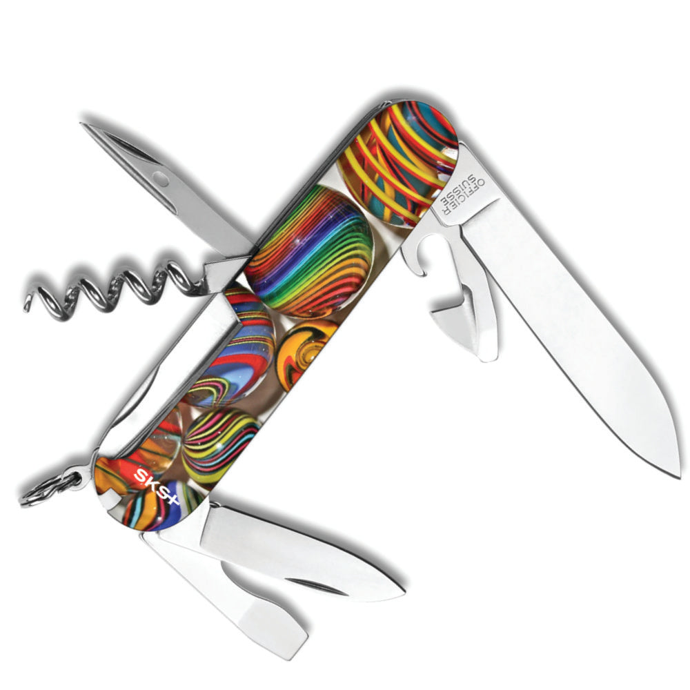 Victorinox Marbles Spartan Designer Swiss Army Knife Back View
