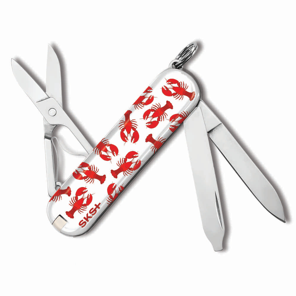 Victorinox Lobsters Classic SD Designer Swiss Army Knife Back