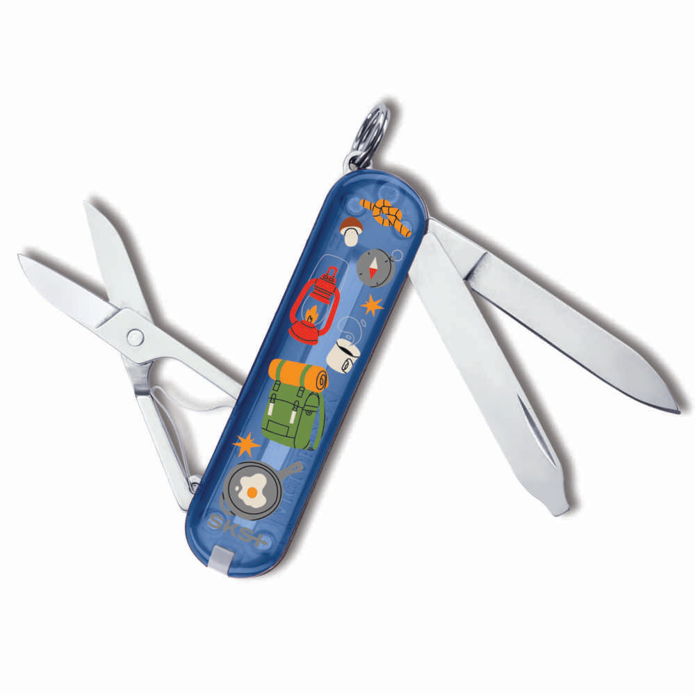 Victorinox Camping Gear Classic SD Designer Swiss Army Knife Back