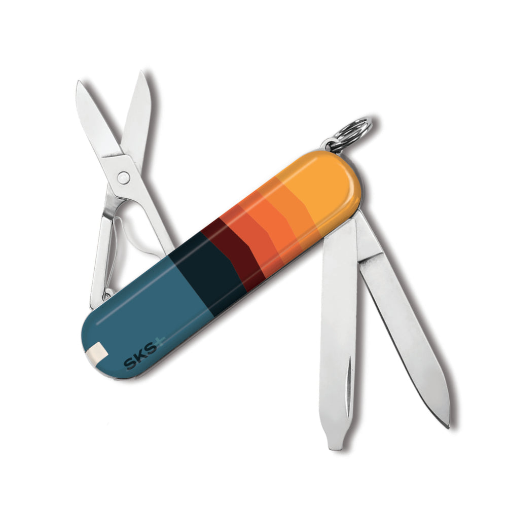 Victorinox Sunset Classic SD Designer Swiss Army Knife Back View