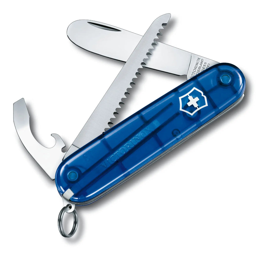My First Victorinox Plus Swiss Army Knife Sapphire Blue