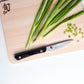 Shun Kazahana 5-Piece Starter Knife Block Set Paring Knife in Use