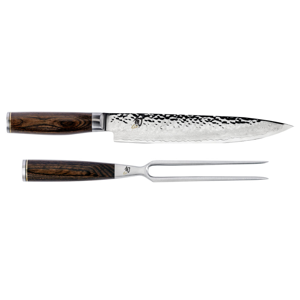 Shun Premier 2-Piece Carving Knife Set at Swiss Knife Shop