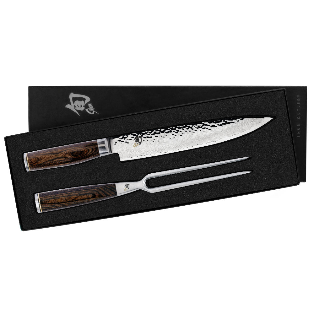 Shun Premier 2-Piece Carving Set in Presentation Gift Box