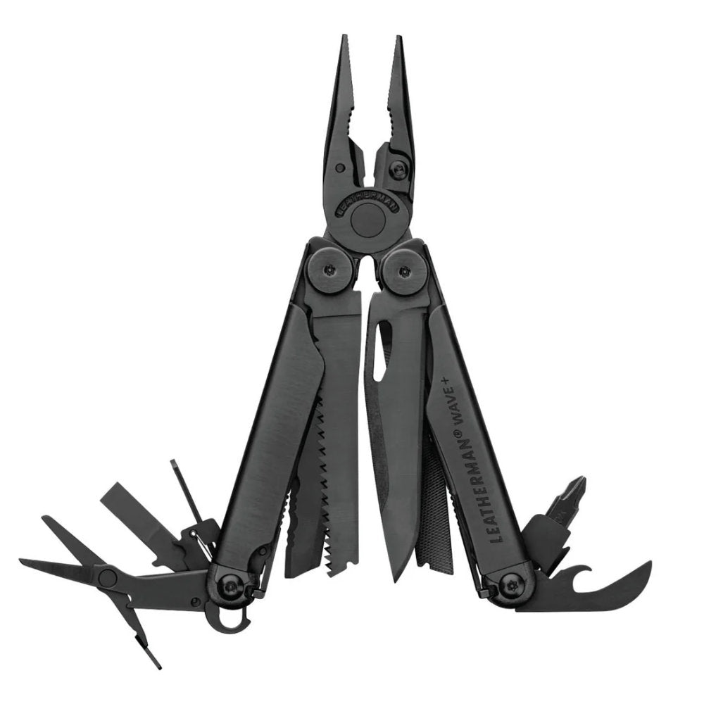 Leatherman Wave + Black Pliers Multi-tool at Swiss Knife Shop