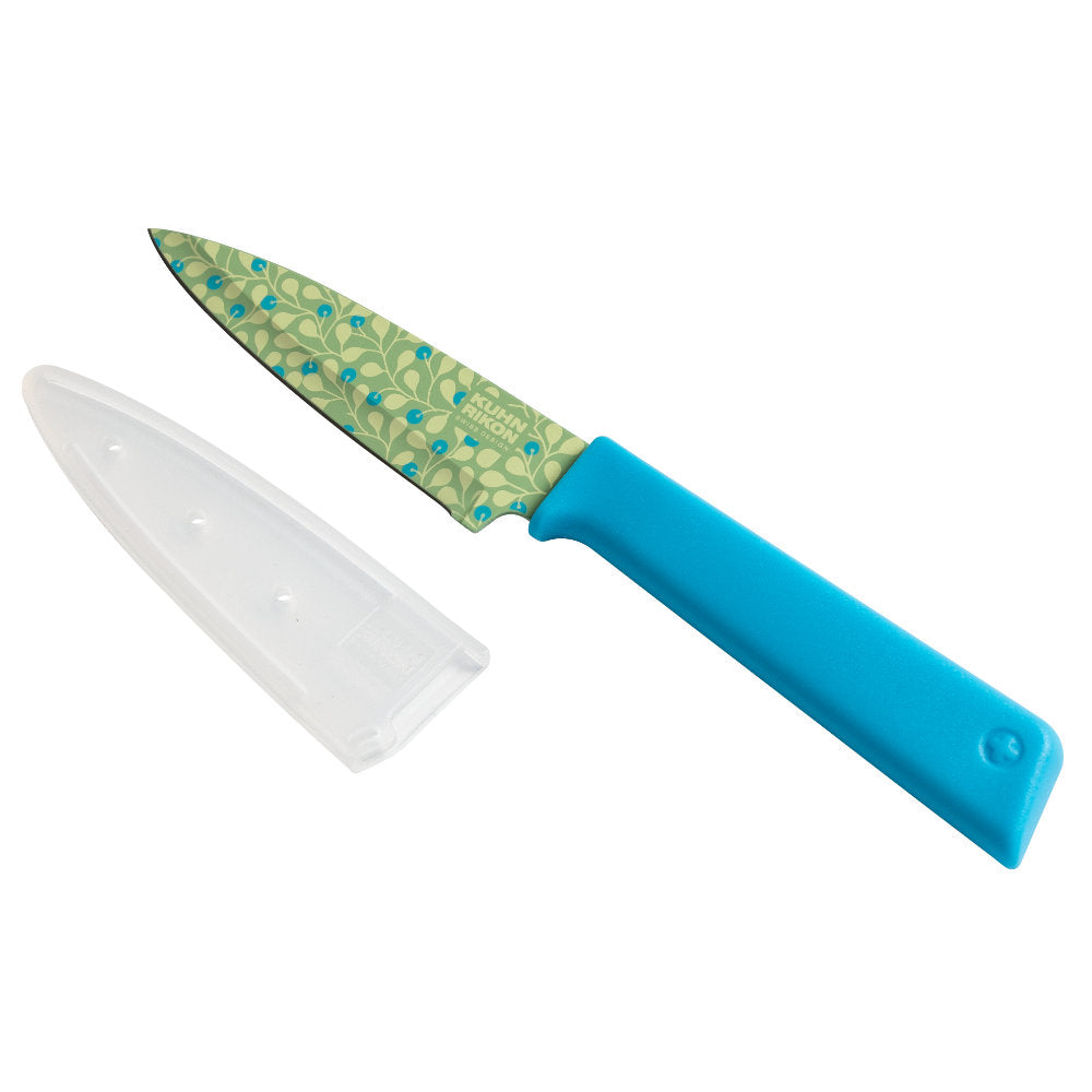 Kuhn Rikon Colori+ Wild Blueberries 4" Paring Knife
