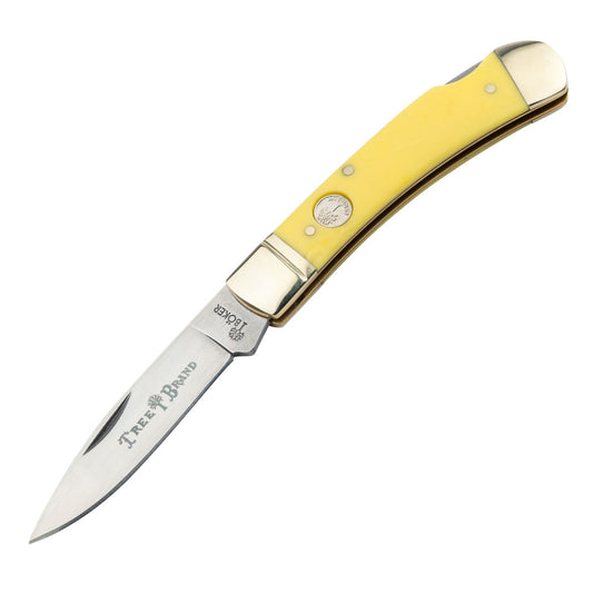Boker TS 2.0 Yellow Delrin Lockback Folding Knife