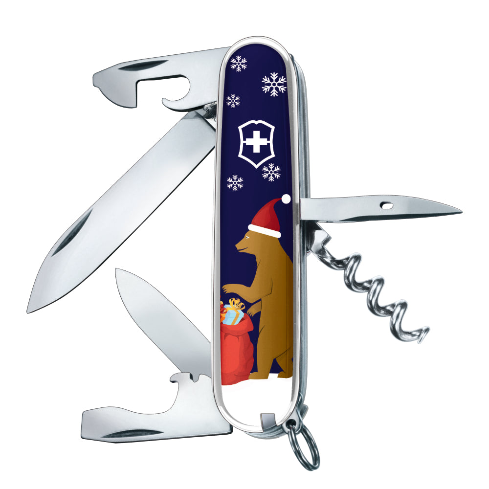 Victorinox Bear Claus Spartan Designer Swiss Army Knife at Swiss