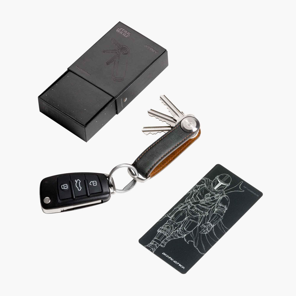 Leather Key Pocket Leather Car Keychain Personalized Key Pouch 