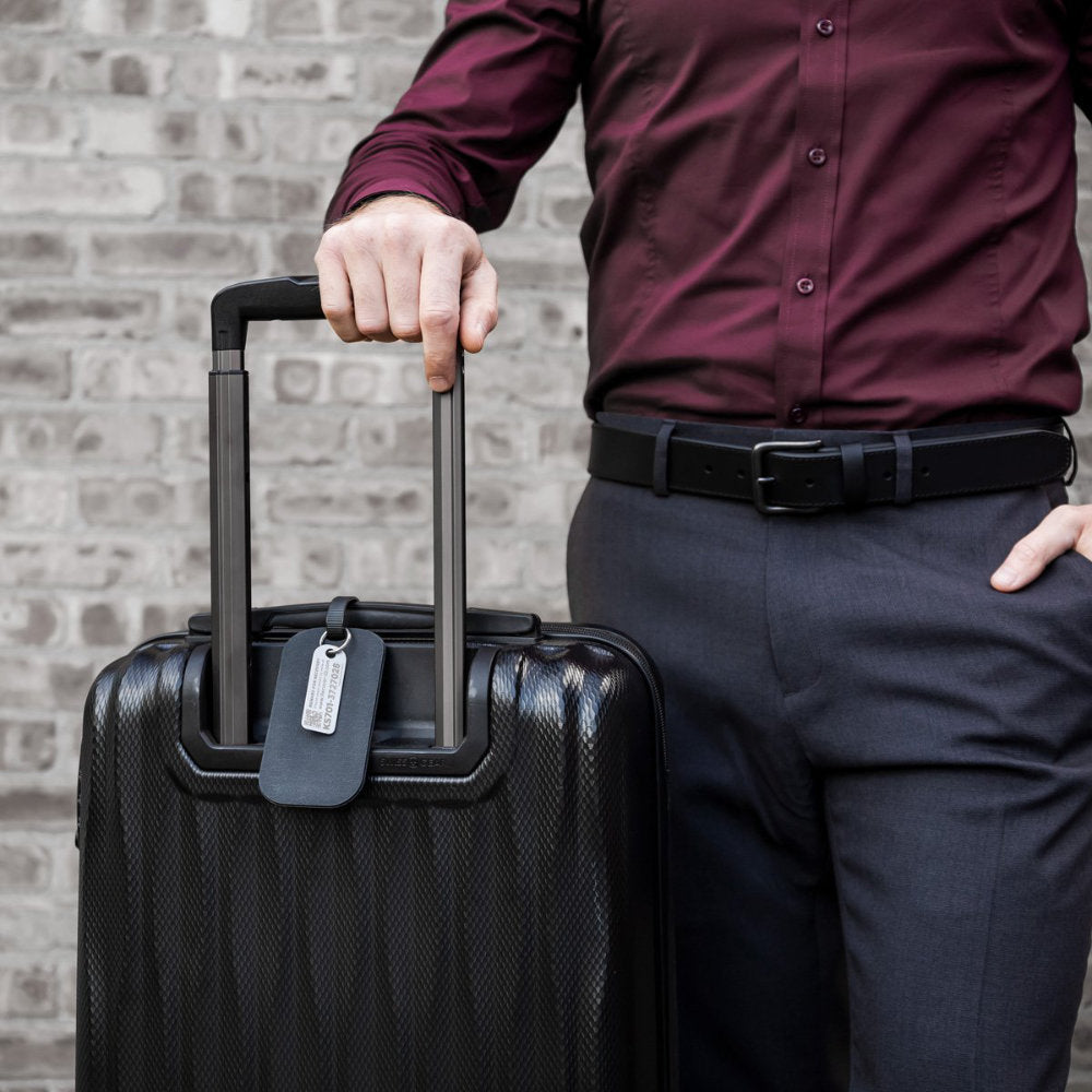 KeySmart RecoverID Anonymous Lost and Found Tag for Luggage or Keys