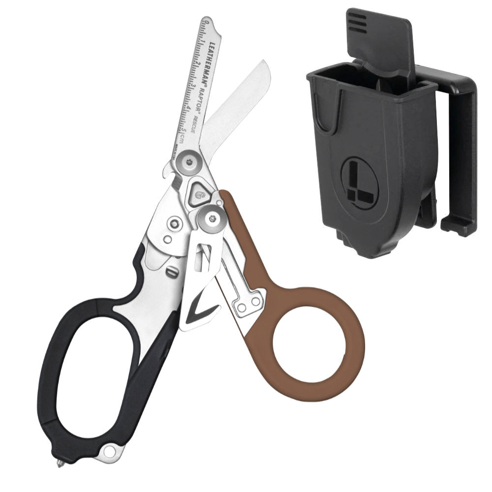 Leatherman Raptor Rescue Multi-tool in Black and Brown