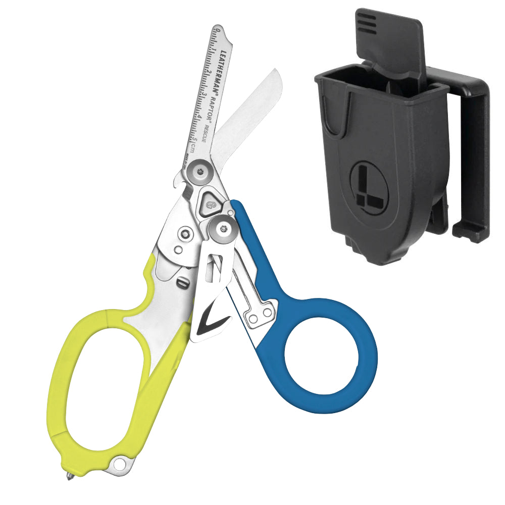 Leatherman Raptor Rescue Multi-tool in Yellow and Blue