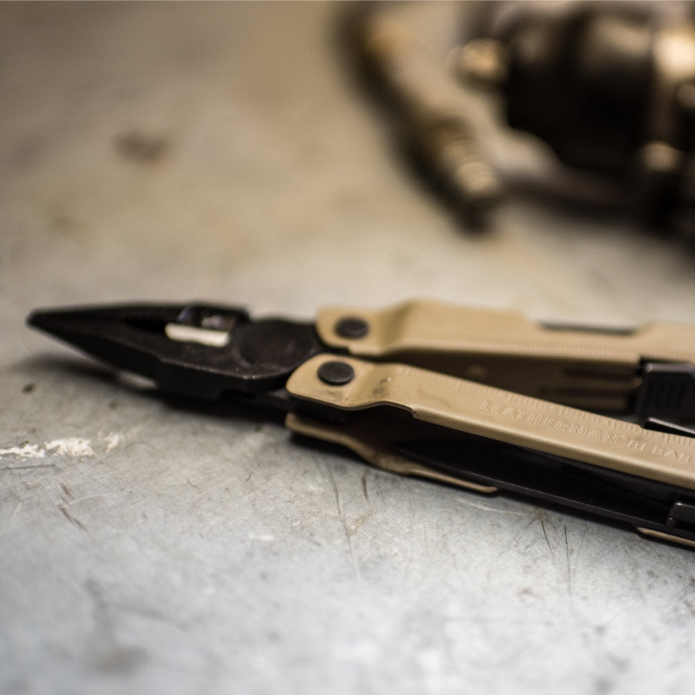 Leatherman Rebar Coyote Tan 17-Function Multi-Tool