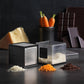 Microplane Cube Grater with Catch and Measure Container