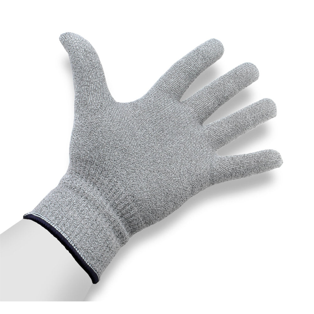 Microplane Cut Resistant Kitchen Safety Glove - Blue | Glove for Mandolin | Cut Resistant Cooking Glove