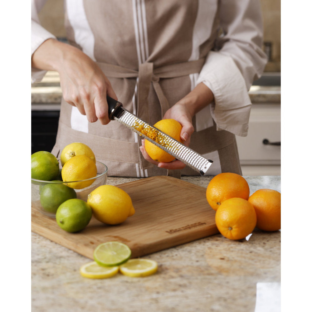 Microplane Premium Classic Zester/Grater Zesting Citrus Back View