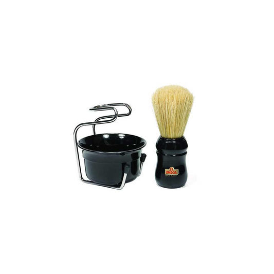 Omega Professional Brush Stand and Bowl Set at Swiss Knife Shop
