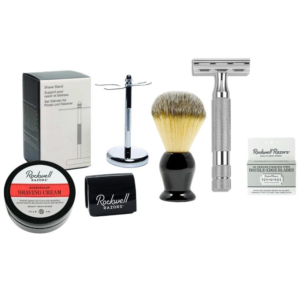 Rockwell 6 Piece Wet Shaving Gift Set at Swiss Knife Shop