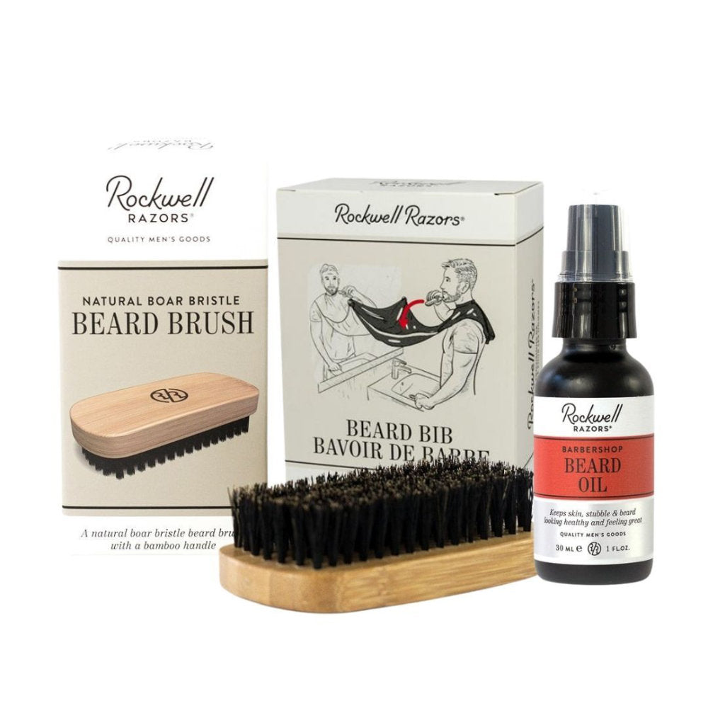 Rockwell 3 Piece Beard Care Kit at Swiss Knife Shop