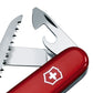 Camper Red Swiss Army Knife by Victorinox Can Opener Detail