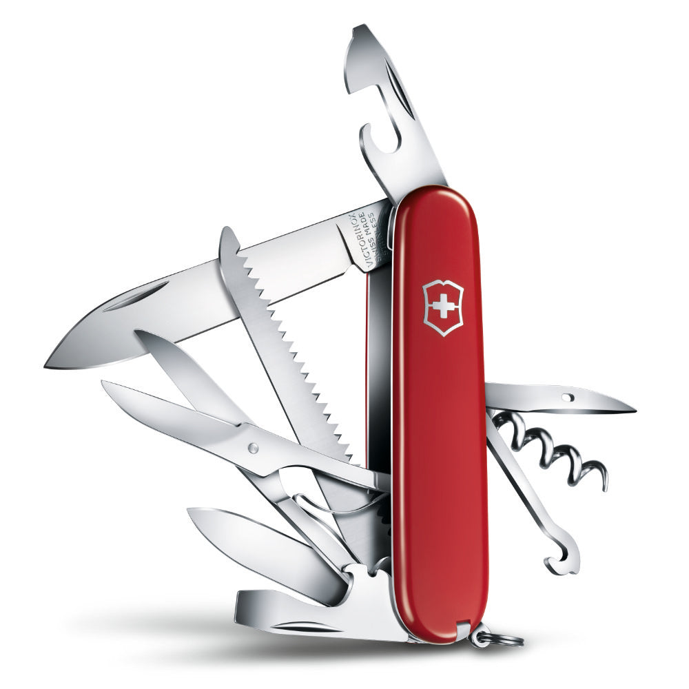 Huntsman Swiss Army Knife by Victorinox Fanned Open