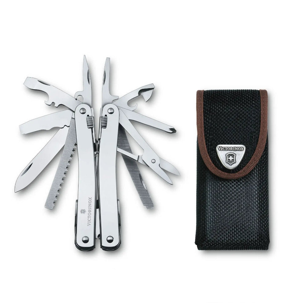Victorinox SwissTool Spirit Pointed Multi-tool with Nylon Pouch at
