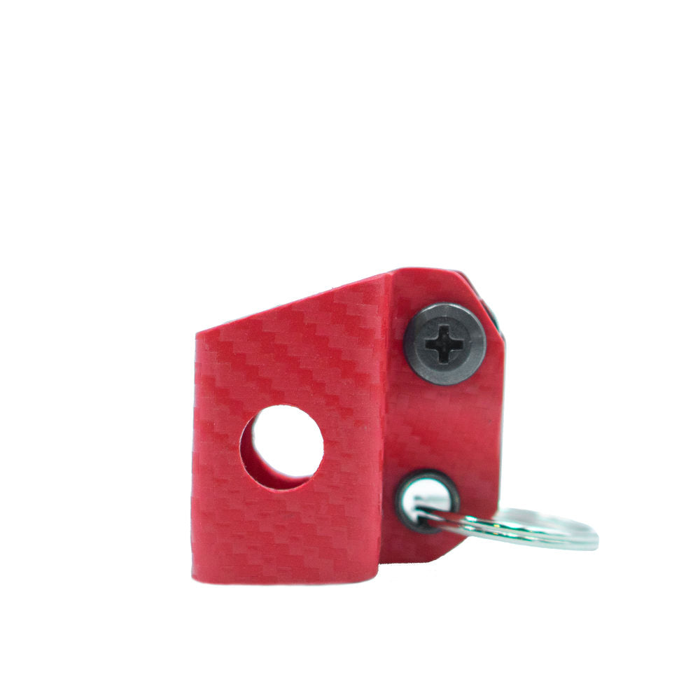 Clip & Carry Kydex Sheath for the Leatherman Squirt in Carbon Red