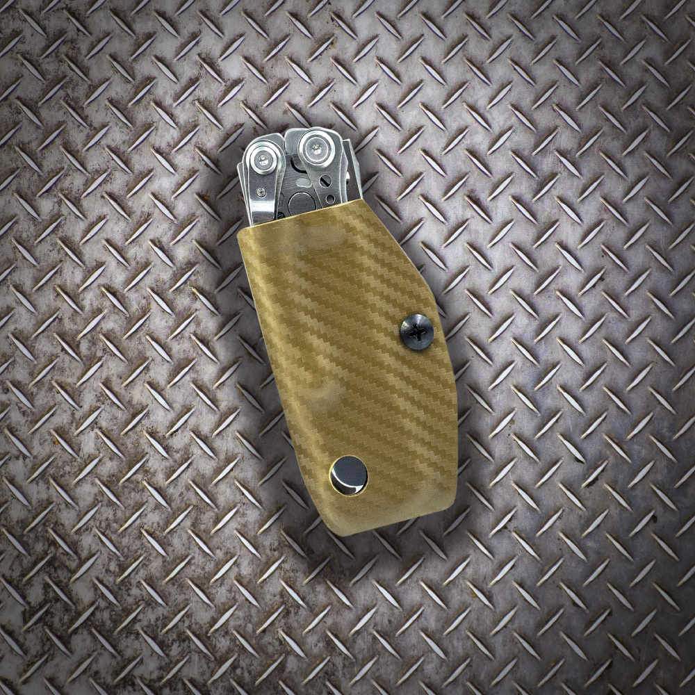 Clip and Carry Kydex Sheath for the Leatherman Skeletool Style Shot