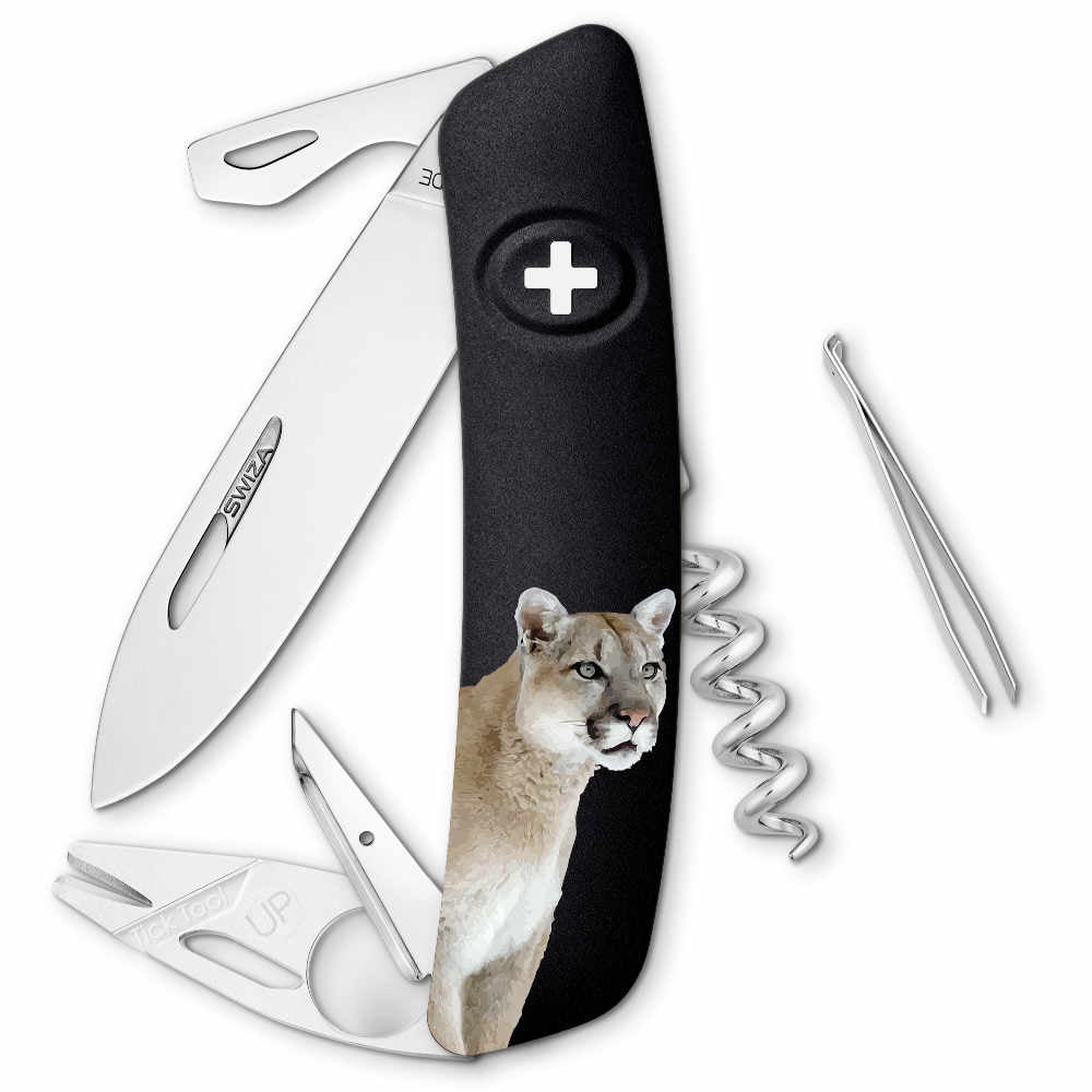 Swiza Wildlife Swiss Tick Tool Pocket Knife at Swiss Knife Shop