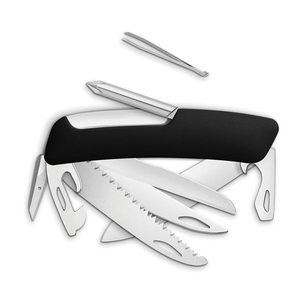 Swiza D10 Swiss Pocket Knife, Black