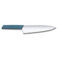 Swiss Modern Colors 8" Chef's Knife in Cornflower Blue by Victorinox Back View