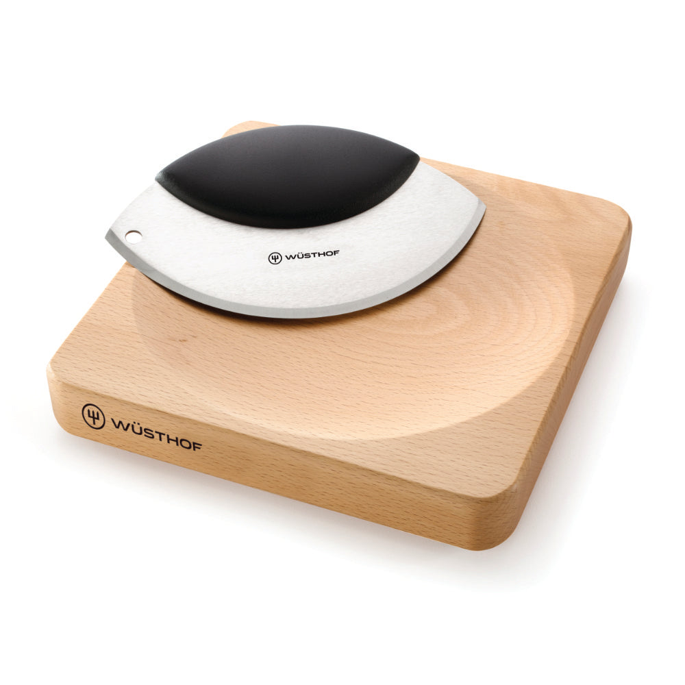 Wusthof Two-Piece Mezzaluna Mincing Set at Swiss Knife Shop