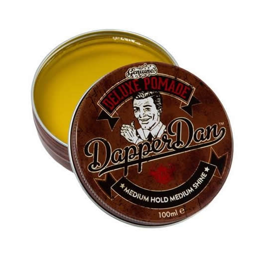 Dapper Dan Medium Hold Deluxe Pomade at Swiss Knife Shop