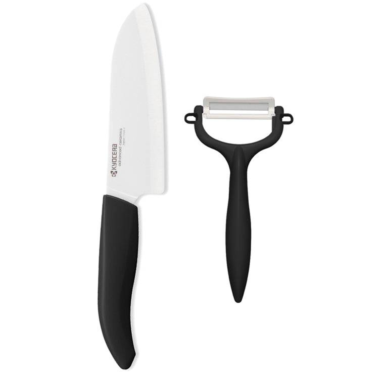 Kyocera Knife Ler Set Santoku 5 1 2 Inch Blade