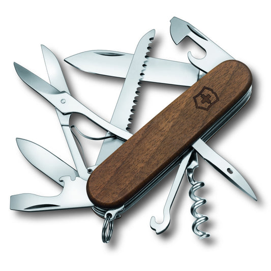 Victorinox Huntsman Hardwood Walnut Swiss Army Knife at Swiss Knife Shop