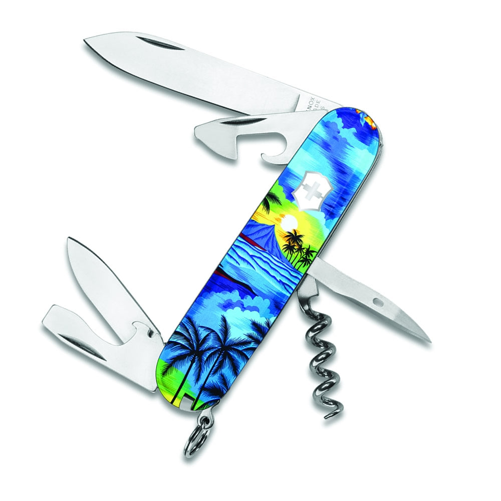 Victorinox Hawaiian Shirt Spartan Designer Swiss Army Knife at